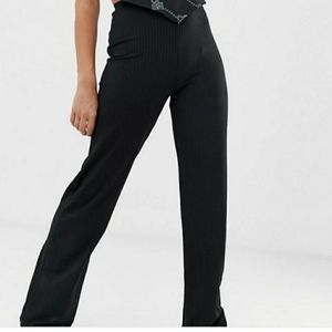 ASOS high rise stretch waist pant